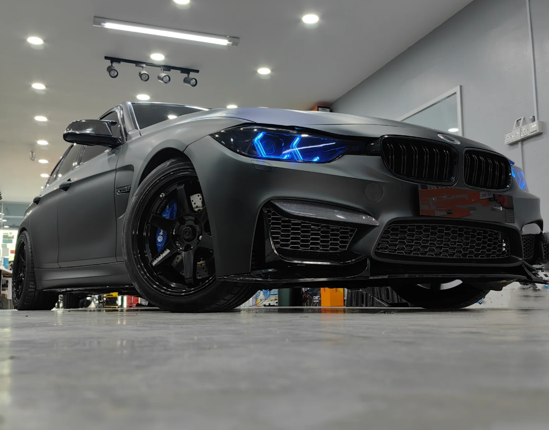 Super Matte Deep Black Car Vinyl Wrap review 2