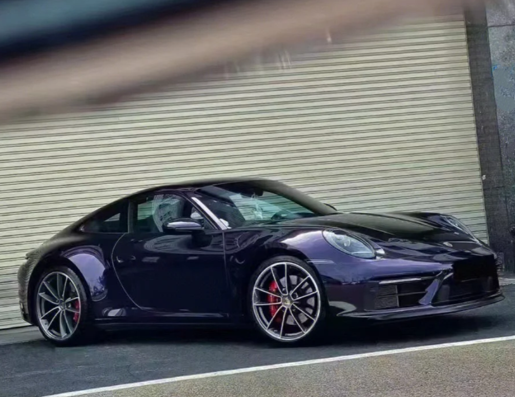 PET Gloss Metallic Midnight Purple Car Vinyl Wrap review 0