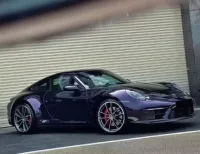 PET Gloss Metallic Midnight Purple Car Vinyl Wrap review 0