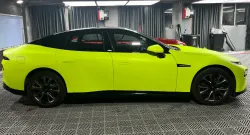 Super Matte Fluorescent Yellow Car Vinyl Wrap  review Ken 01