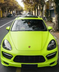 Super Matte Fluorescent Yellow Car Vinyl Wrap  review Bob Wiley 02