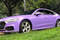 Super Gloss Lavender Purple Car Vinyl Wrap review 2
