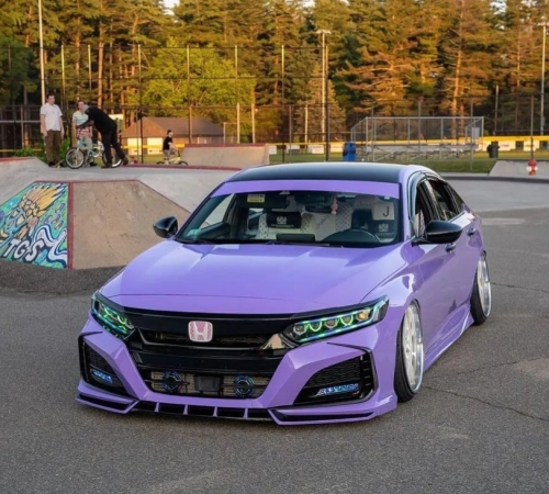 Super Gloss Lavender Purple Car Vinyl Wrap review 