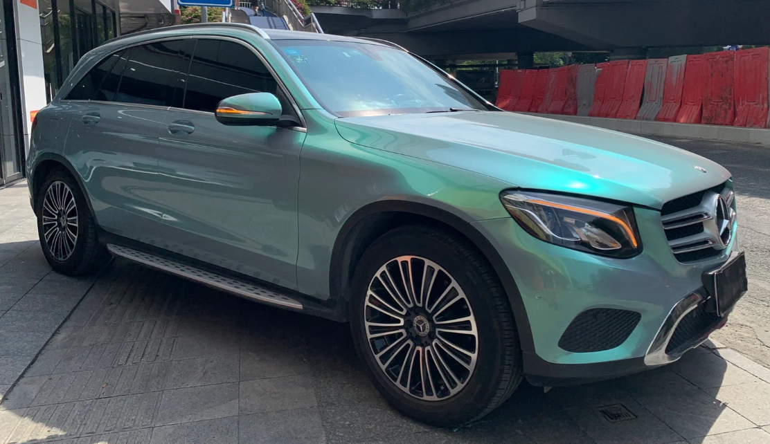 Candy Metallic Grey Green Car Vinyl Wrap review Travis k 01