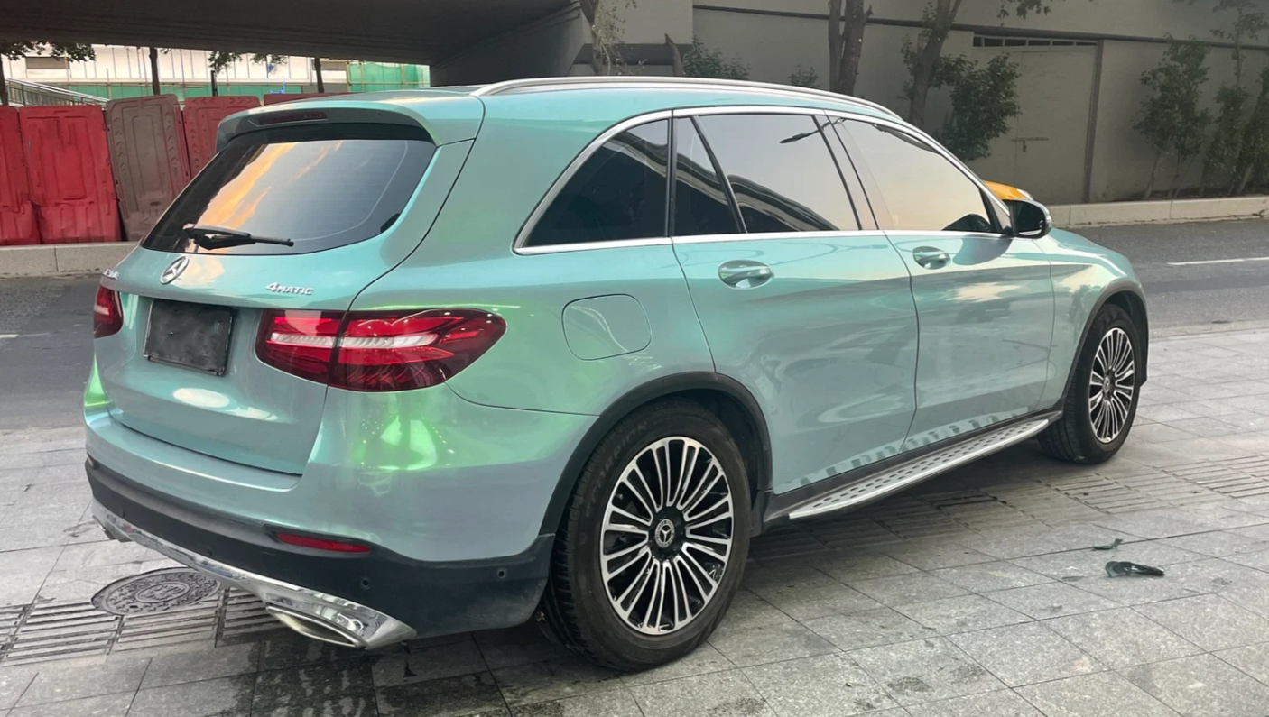 Candy Metallic Grey Green Car Vinyl Wrap review Travis k 04