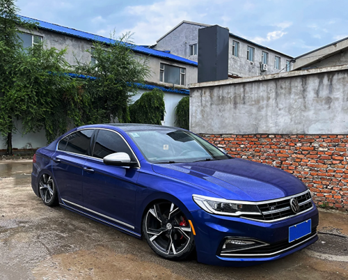 Gloss Metal Paint Blueberry Car Vinyl Wrap review 