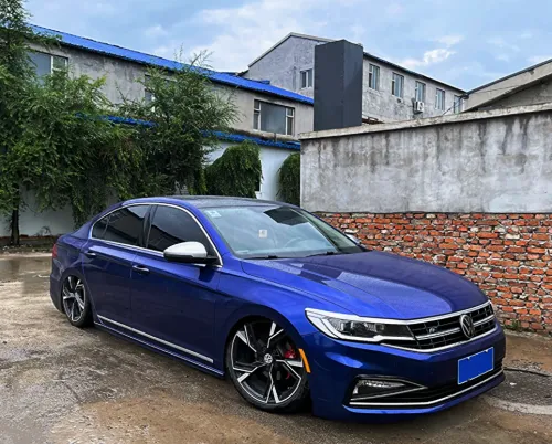 Gloss Metal Paint Blueberry Car Vinyl Wrap review 