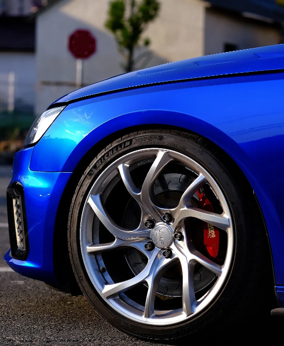 Gloss Metal Paint Blueberry Car Vinyl Wrap review Rebekah B. 03