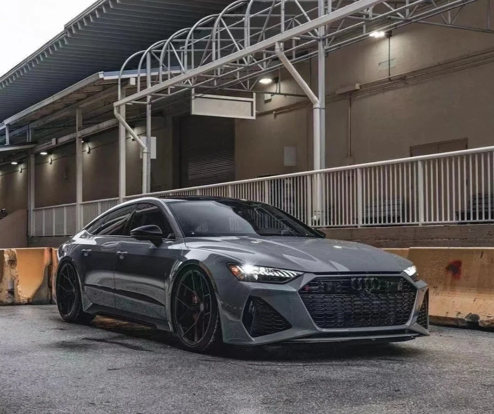 Super Gloss Nardo Grey Car Vinyl Wrap [Audi OEM Color] review S.P. 03