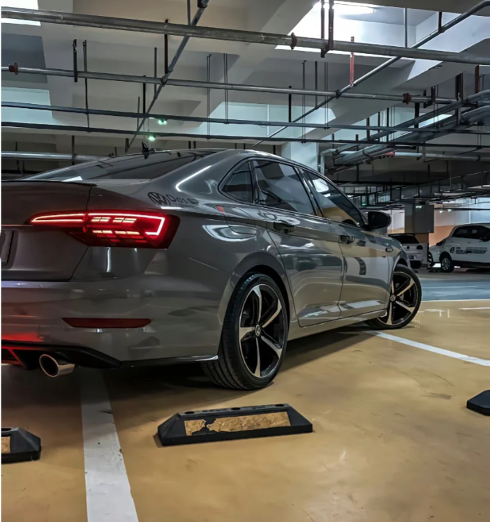 Super Gloss Nardo Grey Car Vinyl Wrap [Audi OEM Color] review Wilson M 02