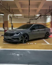 Super Gloss Nardo Grey Car Vinyl Wrap [Audi OEM Color] review 0