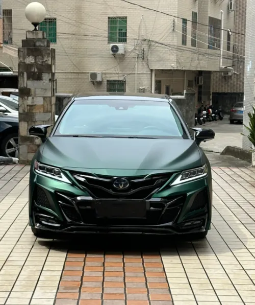 Matte Venom Green Car Vinyl Wrap review 