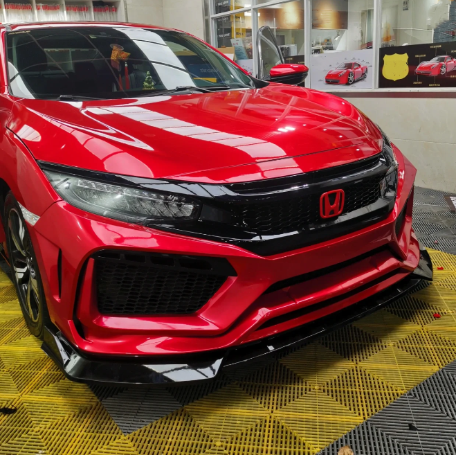 Gloss Metallic Vampire Red Car Vinyl Wrap review 2