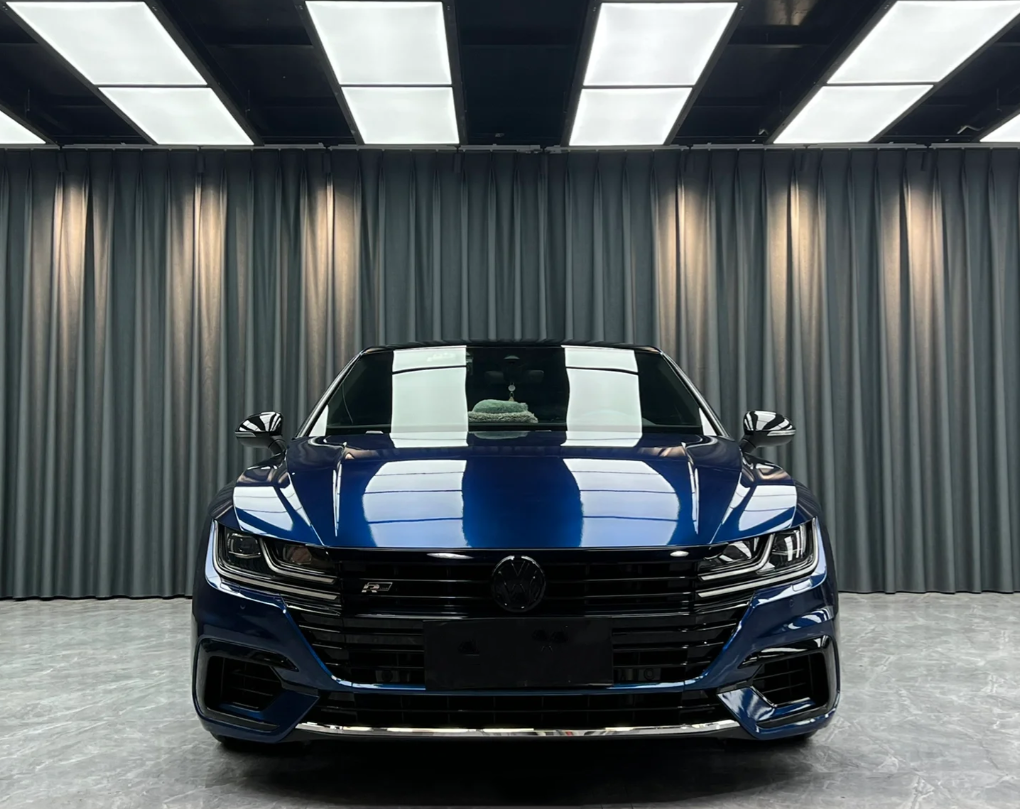 Gloss Metallic Indigo Blue Car Vinyl Wrap review Yvonne 02