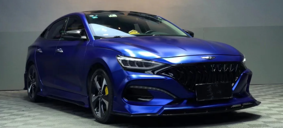  Matte Metallic Portimao Blue Car Vinyl Wrap review Joseph 01