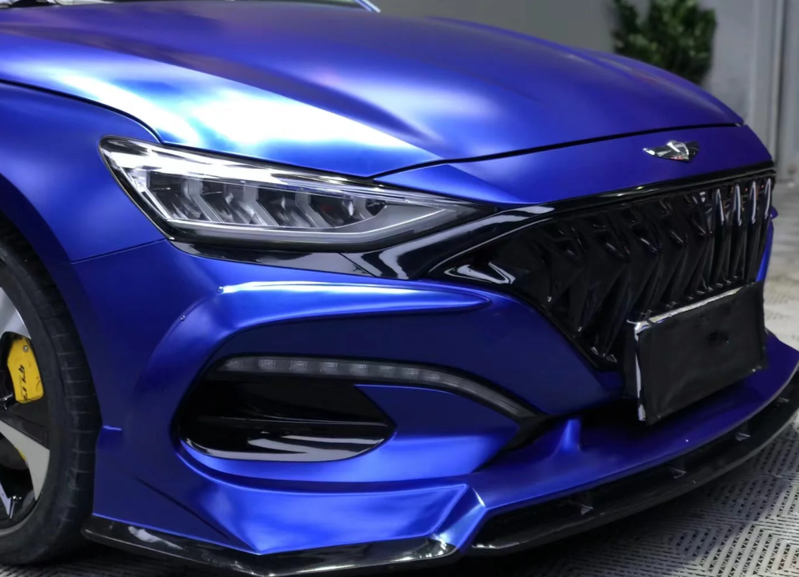  Matte Metallic Portimao Blue Car Vinyl Wrap review Joseph 02