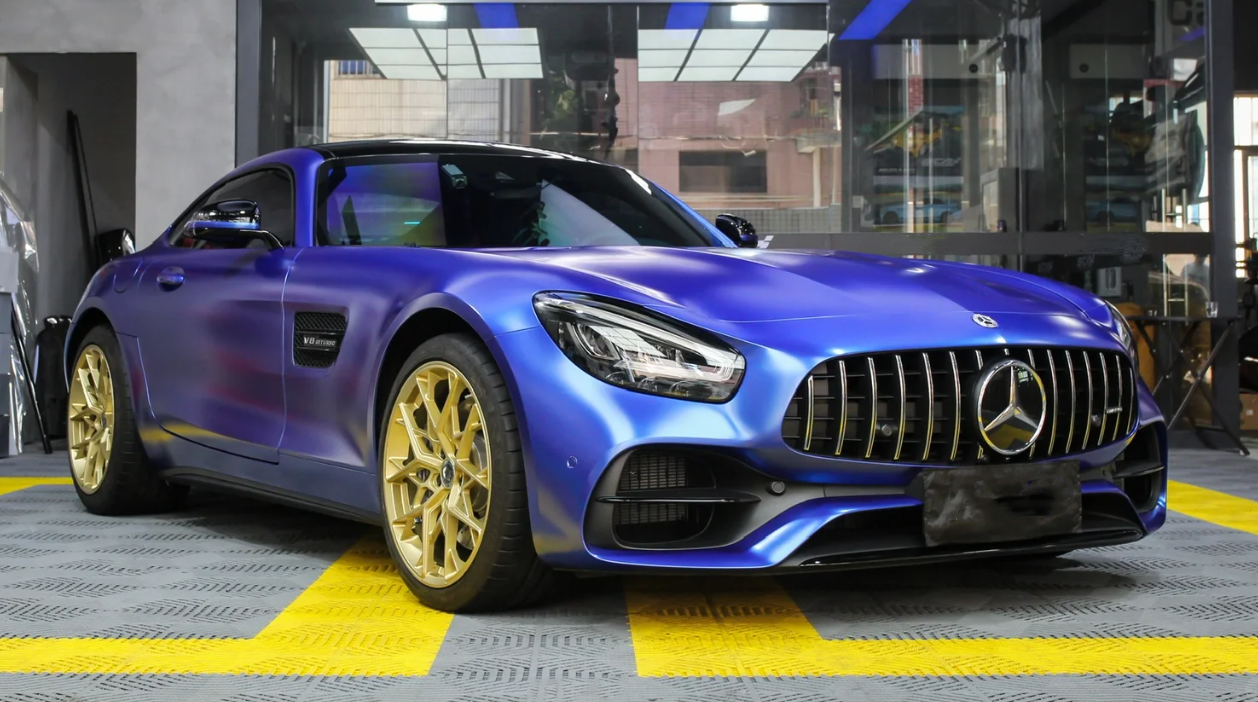  Matte Metallic Portimao Blue Car Vinyl Wrap review Tacromike