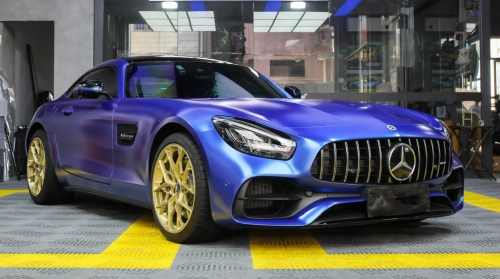  Matte Metallic Portimao Blue Car Vinyl Wrap review 