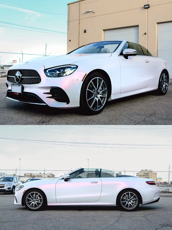  Gloss White Red Car Vinyl Wrap review Jazmin Escamilla Gonzalez 01