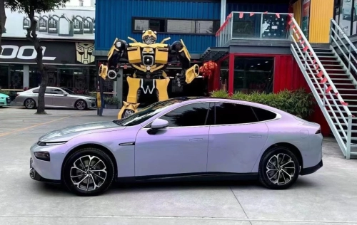 Candy Metallic Gray Purple Car Vinyl Wrap review 