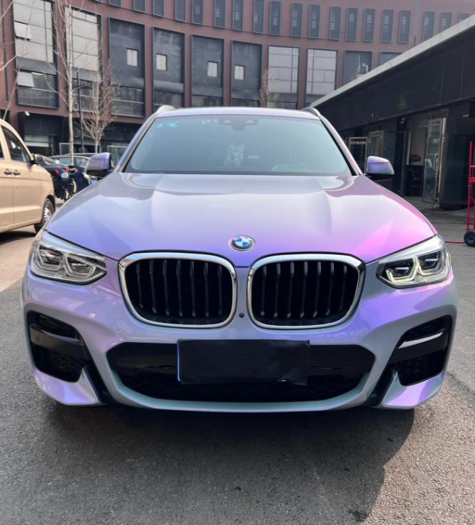 Candy Metallic Gray Purple Car Vinyl Wrap review Jim Kay. 02