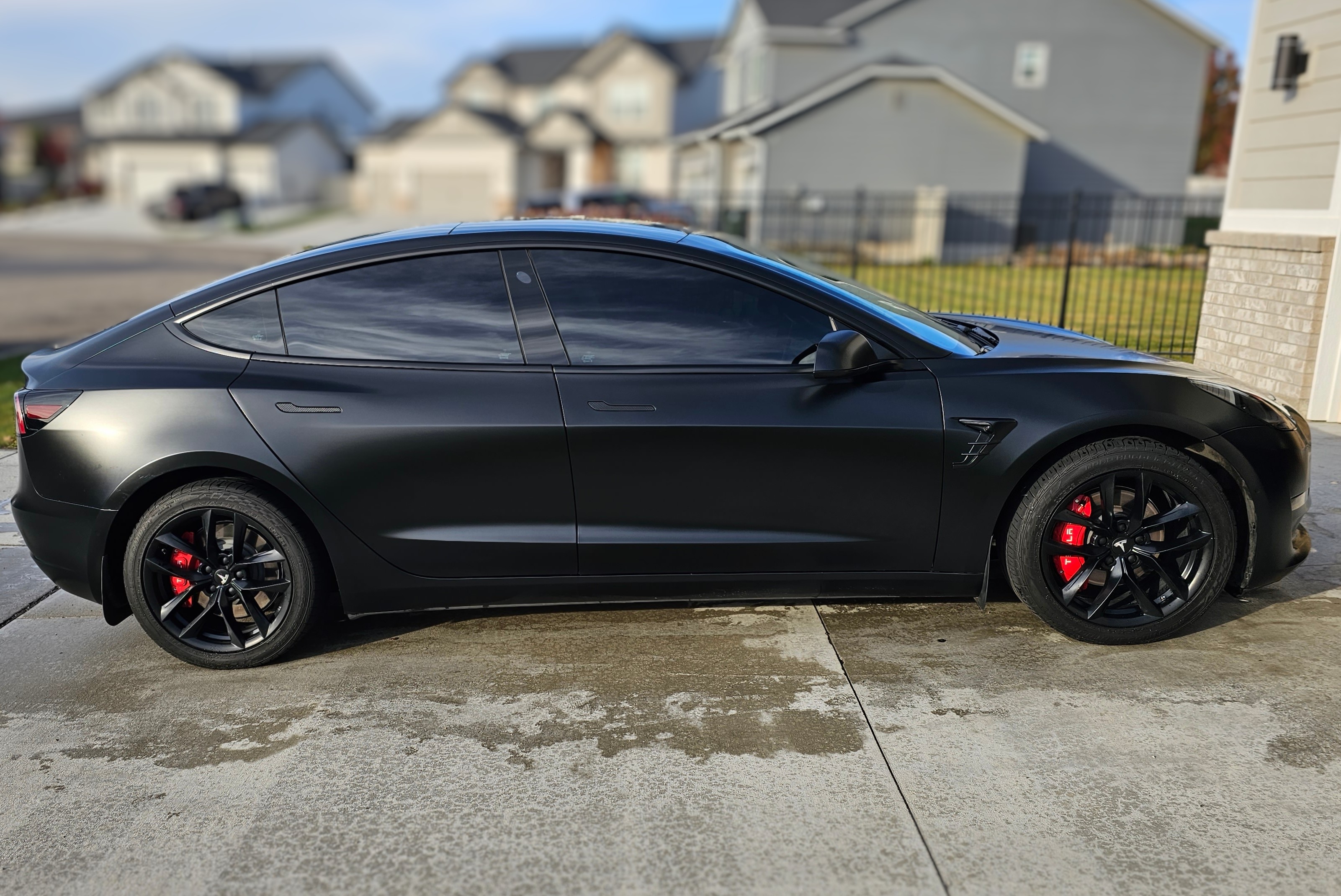 Satin Black Car Vinyl Wrap review 0