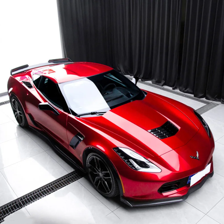 Gloss Metallic Vampire Red Car Vinyl Wrap review 1