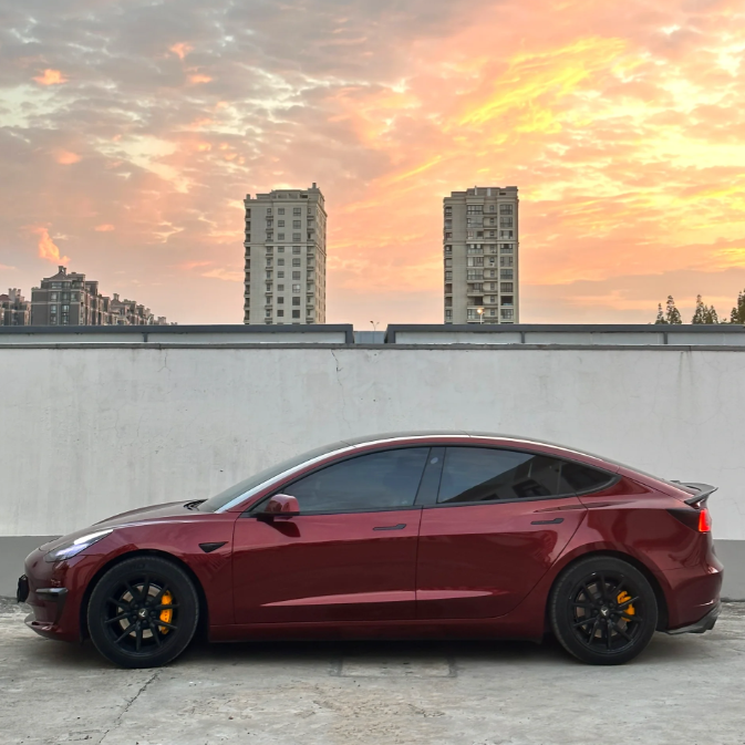  Liquid Metallic Dragon Blood Red Car Vinyl Wrap review 2