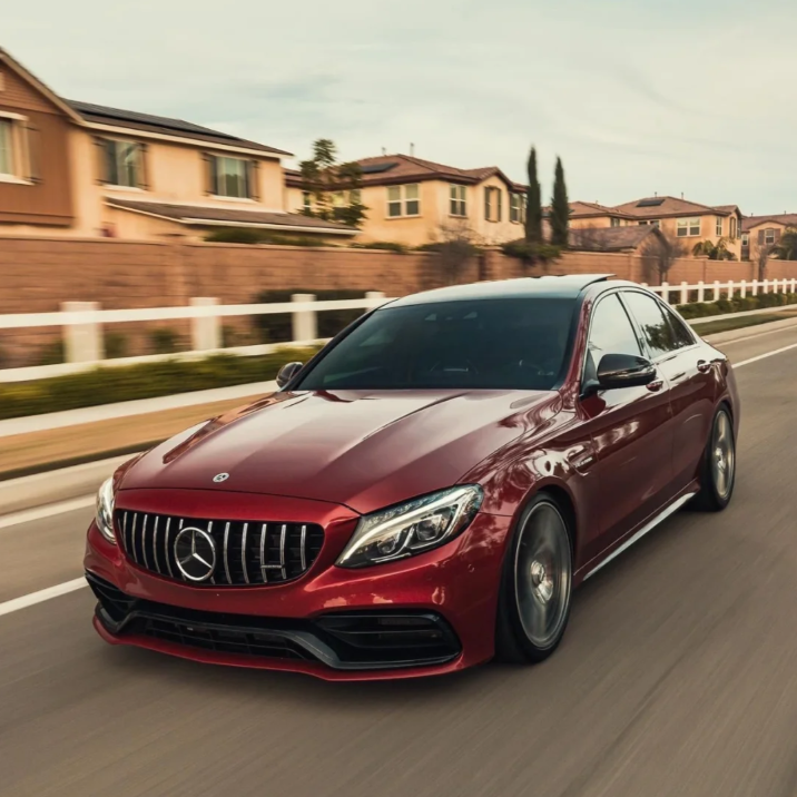 Gloss Metallic Vampire Red Car Vinyl Wrap review 0