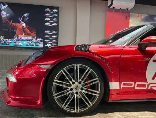 Gloss Metallic Vampire Red Car Vinyl Wrap review 