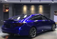 Gloss Metal Paint Blueberry Car Vinyl Wrap review 2