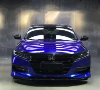 Gloss Metal Paint Blueberry Car Vinyl Wrap review 0
