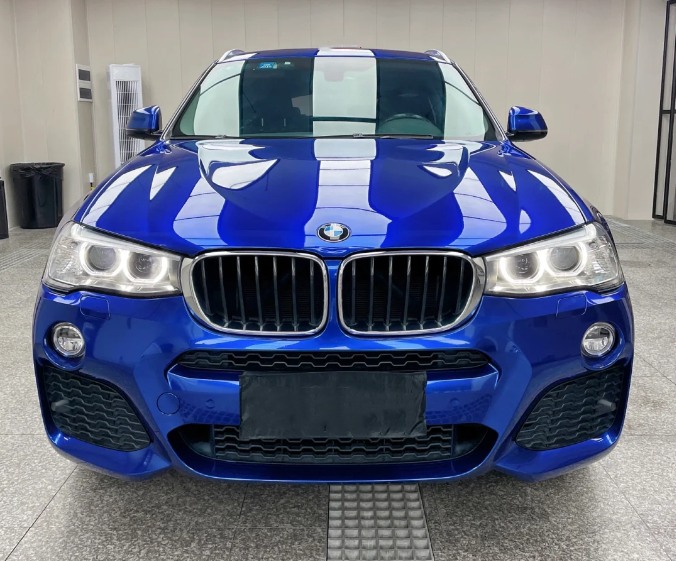 Gloss Metal Paint Blueberry Car Vinyl Wrap review Jon&Rach 02