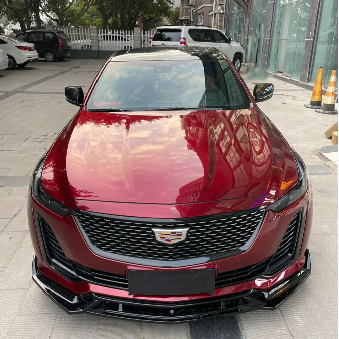  Liquid Metallic Dragon Blood Red Car Vinyl Wrap review 1