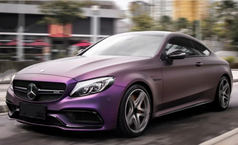 Matte Metallic Purple Car Vinyl Wrap review 2