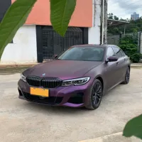 Matte Metallic Purple Car Vinyl Wrap review 0