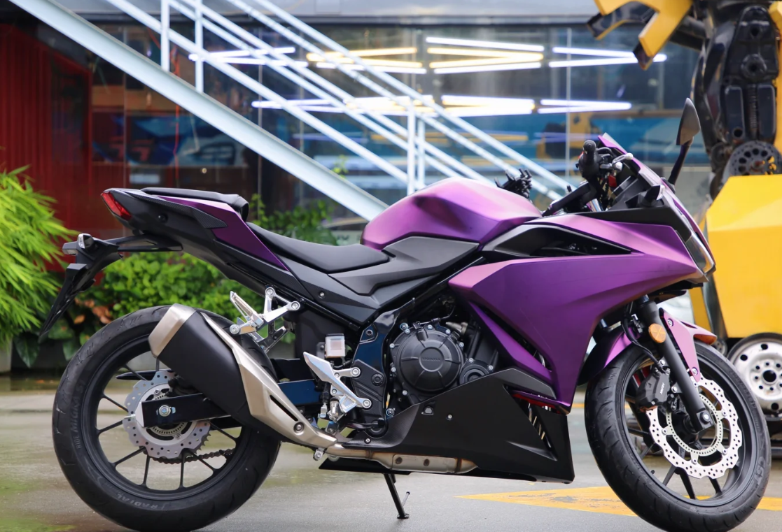 Matte Metallic Purple Car Vinyl Wrap review 0