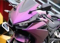 Matte Metallic Purple Car Vinyl Wrap review 1