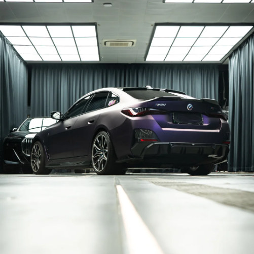 Matte Metallic Purple Car Vinyl Wrap review 2