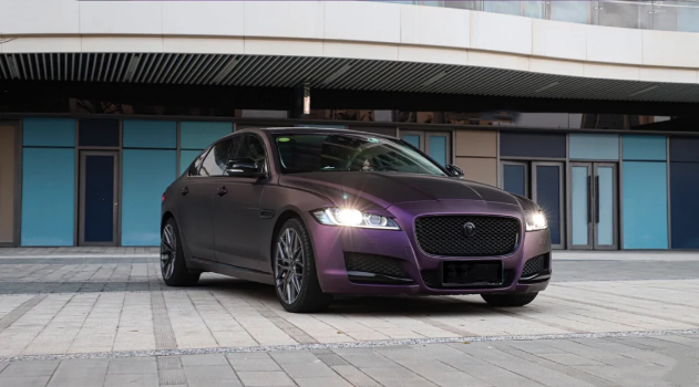 Matte Metallic Purple Car Vinyl Wrap review 1