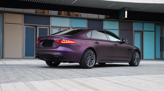 Matte Metallic Purple Car Vinyl Wrap review 0