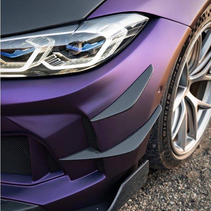 Matte Metallic Purple Car Vinyl Wrap review 2
