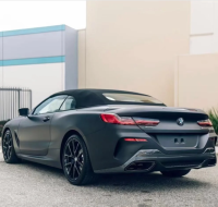 Super Matte Deep Black Car Vinyl Wrap review 2