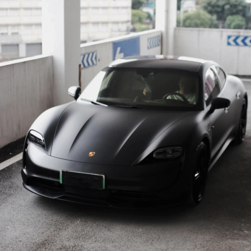 Super Matte Deep Black Car Vinyl Wrap review 