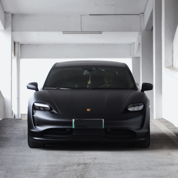 Super Matte Deep Black Car Vinyl Wrap review Soner Erol 02