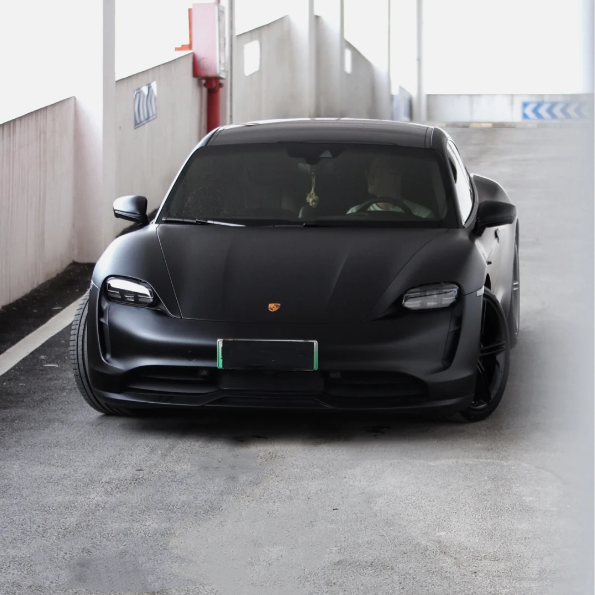 Super Matte Deep Black Car Vinyl Wrap review Soner Erol 03