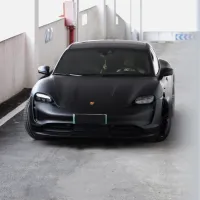 Super Matte Deep Black Car Vinyl Wrap review 2