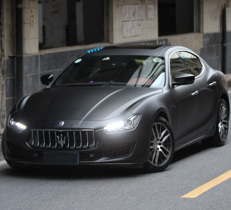 Super Matte Deep Black Car Vinyl Wrap review Jonathan 02