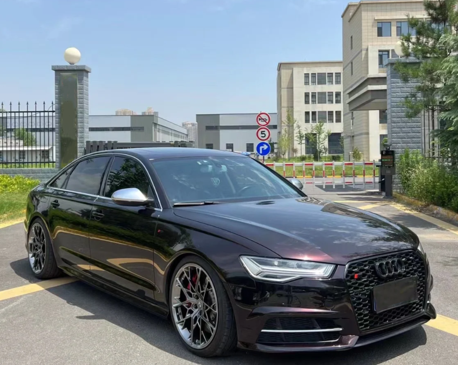 PET Gloss Shifting Red to Black Car Vinyl Wrap review 1