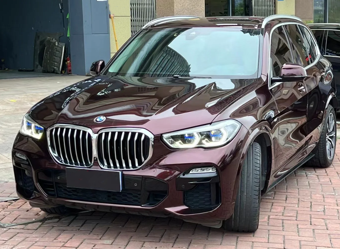 Gloss Metallic Black Rose Car Vinyl Wrap review 1